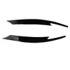 Adecuado para Toyota Subaru Impreza WRX10 generación faro lámpara ceja decoración pegatinas negro piano modificación exterior del coche
