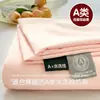 Estilo Nuevo Sábana de Algodón Lavado Pieza Única Juego de Sábanas para Dormitorio Cubierta de Cama Color Sólido Simple Antideslizante Venta al por Mayor de Fábrica