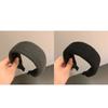 Nueva Diadema de Punto Antideslizante Retro Simple de Color Sólido Versátil con Ala Ancha Aumentadora de Altura Elegante Tarjeta para el Cabello de Celebridad de Internet para Adultos