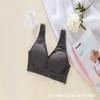 Cross-border sem costura respirável confortável envoltório de peito das mulheres ajustável de volta breasted sutiã sem fio plus size top de tubo mulheres