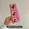 Flequillo de Extensión de Cabello de Punto Estilo Francés Parche Adhesivo Mágico Organizador Diadema Adhesiva Diadema para Lavado de Cara