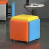 Novo Banco de Armazenamento Multifuncional Simples Cubo Cinco em Um Banco Pequeno Doméstico Sala de Estar Sofá Banco Celebridade da Internet Cinco Bancos