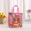Amazon Hawái Bolsa de Regalo No Tejida Recuerdo de Fiesta Bolsa Tote para Regalo Pintura de Color Creativa Compras