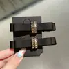Exquisito Pasador de Pelo con Lazo de Cinta de Pedrería, Pinza Lateral Negra de Alta Gama, Elegante Accesorio para Flequillo y Cabello de Niña