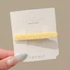 Pinzas para el pelo elegantes y exquisitas, nuevo modelo 2026, lindas pinzas BB coreanas, pinzas para flequillo, pasadores laterales de dopamina para mujer