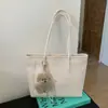 Bolsa Feminina Estilo Britânico Outono e Inverno Xadrez Dupla Face Moda Estilo College Bolsa de Ombro Grande Capacidade Bolsa Tote Estilo Preguiçoso