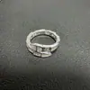 Anillo de Serpiente Naga Anillo Abrible Ajustable Microincrustado Estilo Simple Galvanizado Celebridad de Internet Exquisito Zirconia Súper Brillante para Niñas