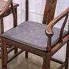 Cojín de Silla para Cuatro Estaciones, Almohadilla para Silla de Oficina, Sofá, Sillón de Madera Roja Estilo Chino, Silla Acolchada Gruesa, Cojín Antideslizante Removible Lavable