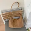 Bolsa Retrô Feminina de Alta Qualidade Bolsa Tote Grande Capacidade Bolsa Transversal 2025 Nova Simples Casual para Trabalho e Dia a Dia
