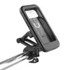 Soporte para Teléfono Móvil de Bicicleta Motocicleta Eléctrica con Carga Inalámbrica Soporte Impermeable para Teléfono Móvil para Llevar Navegación Portátil Impermeable