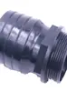 Adaptador reductor de púas de plástico de 1 pulgada, cambio de diámetro de rosca macho, salida de bomba de agua limpia para motor, tamaño 32 a 25, accesorio de 4 pulgadas
