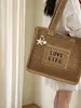Bolso de Paja Nuevo Primavera 2026 para Mujer, Bolso de Hombro de Moda, Bolso de Mano para Playa, Bolso Tejido de Gran Capacidad