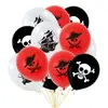 Set de Fiesta Temática Piratas del Caribe decoración de reunión de fiesta náutica pirata accesorios set de globos de látex
