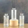 Conjunto de vasos de vidro transparentes para venda por atacado, pequenos vasos de vidro, decoração sofisticada para restaurantes, arranjos florais, coloridos e elegantes.