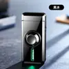 Nuevo y genial spinner de dedo luminoso de colores, encendedor inflable a prueba de viento de llama directa inteligente con pantalla digital