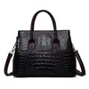 Bolso Estampado de Cocodrilo 2026 Nuevo Bolso de Mano Moda Europea y Americana Bolso Tote Bolso Cruzado Bolso de Mano para Mujer Bolso Grande