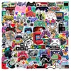 100 Adesivos de Graffiti de Controle de Jogo de Desenho Animado Transfronteiriços para Console de Jogo, Mala, Laptop, Capacete
