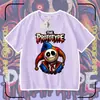 Camisetas de Manga Curta de Verão do Protótipo de Poppy Playtime para Meninos e Meninas, Tops Infantis