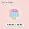 Funda para teléfono móvil crema pegamento diy hecho a mano bolsa de material accesorios creativo pata de gato rosa helado dona resina comida juego