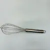 8, 10, 12 polegadas Cabeça de Aço Seis Fios Aço Inoxidável Batedor de Ovos Manual Mixer de Ovos Ferramentas de Cozinha para Assar