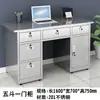 Escritorio de oficina de acero inoxidable 304, mesa de trabajo de taller libre de polvo, escritorio de computadora con cajones, mesa de oficina, mesa médica de laboratorio