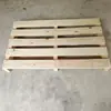 Carretilla Elevadora Paleta de Madera Maciza Cartón Fábrica Estante de Transporte Logística Tablero Apilable Almacén Tablero Base con Marco de Madera a Prueba de Humedad