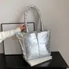 Bolso de Gran Capacidad para Mujer 2025 Nuevo Otoño Versátil Simple Bolso de Hombro Textura Satchel Clase Trabajo Ropa Bolso Tote