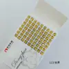 Popular Arte de Unha para Ano Novo Strass Pontiagudos Dourados Acessórios DIY Decorações de Unha Coloridas em Formato Oval