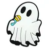 Fantasma de Halloween Desenho Animado Borracha Macia PVC Patch Case de Fone de Ouvido Roupas Plano DIY Acessórios Materiais de Decoração
