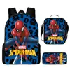 Mochila de liberación rápida transfronteriza de Spider-Man Set de tres piezas Dibujos animados para estudiante de primaria Mochila Escolar Mochila