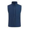 Chaleco de Cuello Alto de Alta Elasticidad para Otoño e Invierno, Chaqueta con Cremallera Impermeable y Cortavientos, Ropa de Trabajo Cálida para Exteriores, Transpirable, Resistente al Desgaste, Anti-Arrugas
