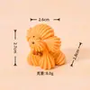 Cachorro de Crema de Dibujos Animados Decoración DIY Muñeca Linda Casa de Muñecas Casa de Juegos Accesorios de Resina Adornos Pequeños de Escritorio