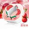 Joyfit anillo frutal venta directa de fábrica vaso de agua saborizado cuadrado 0 azúcar 0 calorías anillo de fragancia extracto partículas de aroma cápsula juguetón
