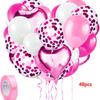 Arco de Guirnalda de Globos para el Día de San Valentín Compromiso Boda Fiesta Vino Tinto Globos Rojos Arco de Globos de Látex Venta al por Mayor