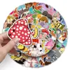 100 pegatinas originales de animales de dibujos animados de figuras de palo, lindas y pintadas a mano para cruzar fronteras, decorativas para tazas de agua, teléfonos móviles, computadoras