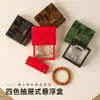 Suceden Cosas Buenas Película de PE Antioxidation Pulsera Caja de Almacenamiento para Pulseras Caja de Exhibición de Joyería Caja Festiva Deslizante con Suspensión