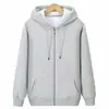 Nueva colección de otoño e invierno: sudadera con capucha y cremallera para hombre, prenda exterior holgada y casual estilo Hong Kong, top con capucha simple y versátil, elegante