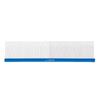 Pente de fileira para animais de estimação Pente para gato de pelo longo Pente de aço com nós Gato Ragdoll e pente facial para cães Pente de fileira reta de dentes densos 19cm