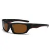 Óculos de Sol Esportivos Transfronteiriços, Armação Bicolor, À Prova de Vento, Lentes Coloridas para Ciclismo, Pesca ao Ar Livre Masculina, Óculos Anti-UV