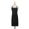 Delantal Impermeable y Resistente al Aceite de Color Sólido para Cocina, Hogar, Restaurante, Ropa de Trabajo para Adultos, Repostería y Cocina, Bata sin Mangas, Negro