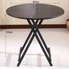 Mesa Quadrada Dobrável para Jantar, Mesa Quadrada 80X80 para Uso Doméstico, Mesa de Jantar Pequena para 2 Pessoas, Castiçal de 70cm
