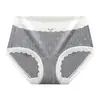 Nuevas Bragas de Encaje Floral para Mujer Algodón Puro Entrepierna Antibacteriana Control de Abdomen Levantamiento de Glúteos Ropa Interior para Mujer Fabricante de Ropa Interior Venta al por Mayor