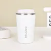Nova caneca de café côncavo-convexa de segunda geração em aço inoxidável, copo de carro portátil para atividades ao ar livre, copo isolado a vácuo com parede dupla