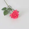 Buquê de rosa artificial hidratante de alta qualidade com toque macio para sala de estar, mesa de jantar, decoração de hotel, arranjo floral e decoração de casa
