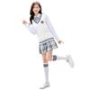 Uniforme de Colegio Preparatoria Uniforme de Clase de Secundaria Otoño e Invierno Uniforme jk Falda Plisada Estilo Colegio Británico Traje de Estudiante Primavera