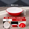 Tigela de milamina maucai tigela de pó de caracol tigela de macarrão comercial tigela de restaurante de macarrão especial tigela de orelha dupla tigela de malatang tigela grande anti-queda