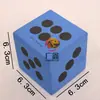 Bola de dados EVA bola ondulada bola para morder gato resistente à mordida bola de massagem EVA me acerte pato língua brinquedo de bola infantil
