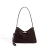 Nuevo Bolso de Mano de Cuero Escarchado Otoño/Invierno 2026 Bolso Boston de Cuero Genuino Versátil Bolso de Hombro Cruzado para Viajes