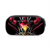 Nueva Estuche de Lápices de Deadpool y Wolverine Estudiante Gran Capacidad Caja de Papelería Genial Poliéster Resistente al Desgaste Estuche de Lápices de Almacenamiento Lote