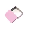 Empaque de Caja de Lata Exclusiva de Amazon Tabla Gua Sha Insignia Caja de Lata Uñas Portátiles Piezas de Arte para Uñas Empaque de Caja de Lata